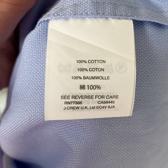 J Crew Margot Top in Airy Cotton Pique Size 6 - Picture 5 of 5